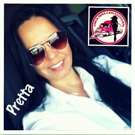 CANOAS - RS - Nedisandra, QRA Pretta, nossa integrante, motorista de baú.